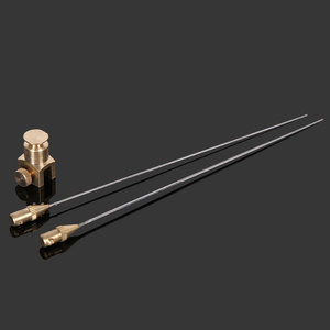 Décrocheur de hameçons double aiguille en acier inoxydable de marque, type vis, type boule supérieure, accessoires de pêche - Product Image 1