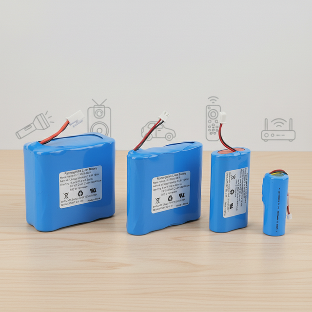 Lithium 18650 Battery Customized Rechargeable Li Ion Battery Pack 3.7V 7.4V 11.1V 12V 14.8V 21700 Lithium Ion Batteries Pack