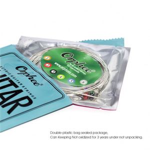 Orphee-cuerdas de Metal <span class=keywords><strong>para</strong></span> <span class=keywords><strong>guitarra</strong></span> eléctrica, juego de cuerdas Serie RX, acero al carbono Hexagonal, 6 cuerdas <span class=keywords><strong>para</strong></span> piezas de <span class=keywords><strong>guitarra</strong></span>, instrumento Musical - Product Image 4