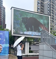Pantalla LED para Exteriores de Alto Brillo, Legible Bajo la Luz Solar, Impermeable IP65, Pantalla de Visualización HD con Ángulo de Visión Amplio