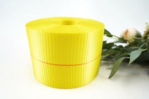 20000lbs cao stregth <span class=keywords><strong>Polyester</strong></span> <span class=keywords><strong>Webbing</strong></span> 100mm rộng cho <span class=keywords><strong>Sling</strong></span> và hàng hóa dây đeo lashing - Product Image 2