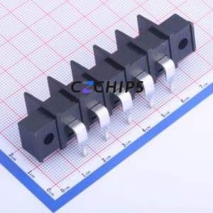 KF65RM-11.0-5P Barrier Terminal Block Bent Lead Through Hole,P=11mm Connector Two Sides 11mm 1x5P Right Angle Pin - Product Image 2