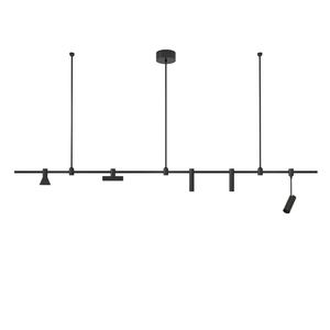 Modern Chandeliers for Home Kitchen Black Creative Dragonfly Indoor <b>Lighting</b> Long Table <b>Dining</b> Room Decorate Bar Pendant Lamp - Product Image 3