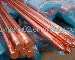 Varilla de <span class=keywords><strong>tierra</strong></span> redonda de cobre puro/varilla de <span class=keywords><strong>tierra</strong></span> de cobre para protección de alto voltaje y sistema de puesta <span class=keywords><strong>a</strong></span> <span class=keywords><strong>tierra</strong></span> - Product Image 3