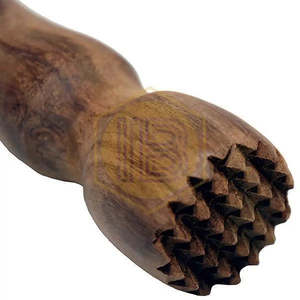 Mortaio con manico in legno di Sheesham - Product Image 2