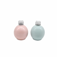 Flacon de vernis à ongles vide en verre de luxe de 8 ml avec logo imprimé personnalisé, protection UV et couvercle à pinceau