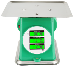 Balance électronique commerciale Veidt HX-236 en acier inoxydable, double écran, étanche, pour comptage, capacité 60 kg - Product Image 4