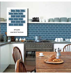 Pegatinas de Pared Autoadhesivas, Impermeables, de Vinilo PVC 3D, <span class=keywords><strong>para</strong></span> Decoración de Cocina, Baño y Paredes - Product Image 3
