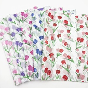 Tulip Tissue <strong>Wrapping</strong> <strong>Paper</strong> 13.8'' X 19.7'' Eco-Friendly Resin Coated Spring <strong>Easter</strong> Birthday Baby Shower Bridal Shower Party - Product Image 1