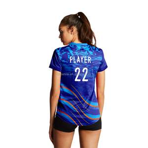 Nouveau produit Maillots de volley-ball à manches courtes Vêtements de volley-ball durables pour femmes - Product Image 2
