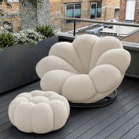 2025 moderne canapé simple chaise paresseux inclinable canapé de couchage rotatif loisirs balcon Tatami chambre Style rembourré mousse