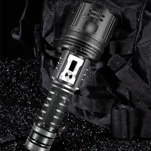 XHP360 High Power <b>Flashlight</b> 5000LM Large Aperture <b>Rechargeable</b> LED Outdoor Tactical Light - Product Image 1
