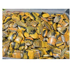 Venta al por mayor de fábrica, cabujón de corte redondo ovalado de abejorro Natural, piedras preciosas sueltas para la fabricación de joyas a precio a granel - Product Image 1