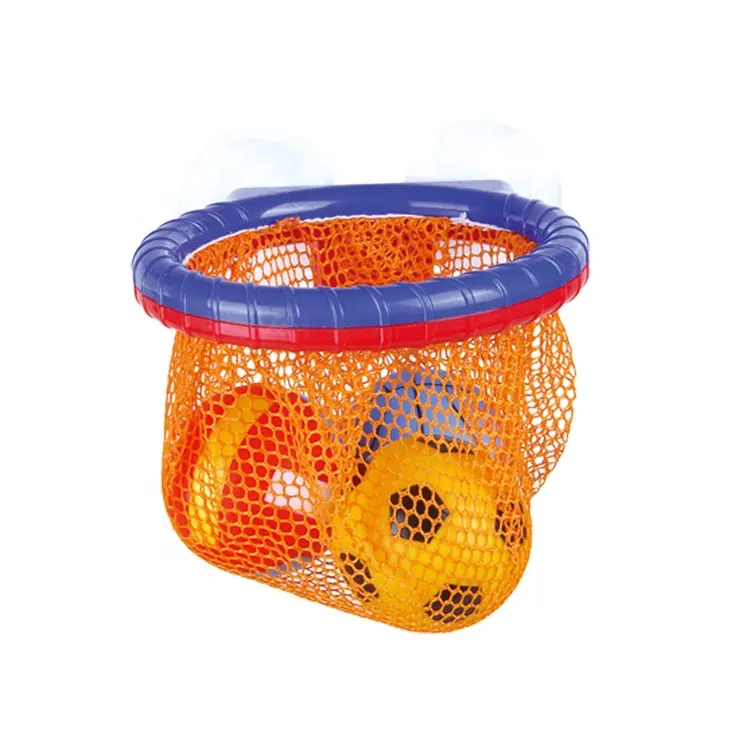 2022 Nieuwe Hot Selling Baby Bad Water Polo En Basketbal Hoepel Set Baby Badkamer Oefening Bad Speelgoed