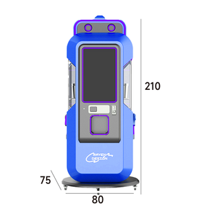 Máquina expendedora automática de palomitas de maíz en español, japonés, inglés, material metálico - Product Image 2