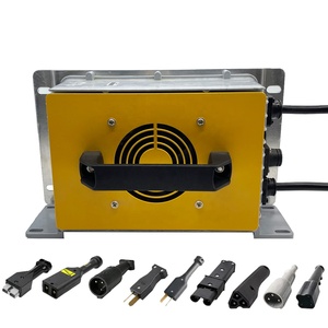 2000W <b>72V</b> 24V 36V 48V 84V Lithium Waterproof On-Board Charger 12A 15A 20A 25A 35A CC CV with M23 Connector for Forklifts - Product Image 2
