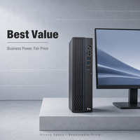 Ticari Tam Set Masaüstü Bilgisayar Zhaoxin KX U6780A 8 Çekirdekli 2.7GHz 16GB RAM 512GB NVME SSD 8L Küçük Kasalı 23.8 İnç Ekranlı