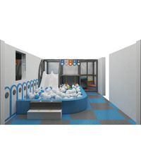 Équipement de terrain de jeu intérieur pour enfants, parcours d'obstacles, structure de jeu pour enfants en zone intérieure