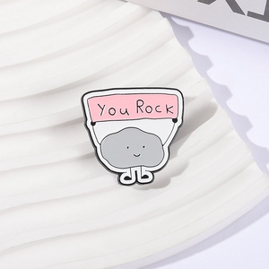 Broche en émail robuste, thème Amour, motif dessin animé amusant, jeu de mots sur la géologie, pour sac à dos, revers, bijou, cadeau pour amis - Product Image 3