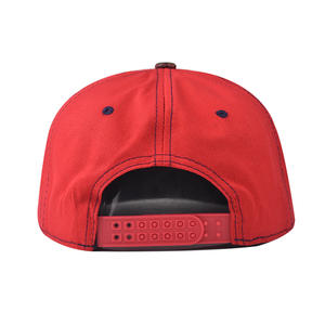 Gorra Deportiva Hip Hop de 6 Paneles, Lona de Poliéster con Patrón Bordado, Estilo Deportivo, Ajustada, Juvenil, para Fiestas al Aire Libre, Cuatro Estaciones, Visera Plana - Product Image 3