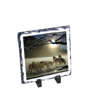 Targa Premium in Pietra Quadrata per Sublimazione 19x19 cm - Product Image 1