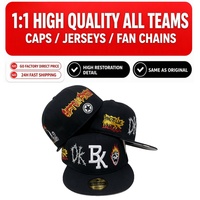 Nuevos Estilos de Gorras de 6 Paneles, Ajustables, con Cierre a Presión, Logotipo Bordado Personalizado, Gorra Deportiva de Béisbol con Visera Plana Original para Equipos de Baloncesto