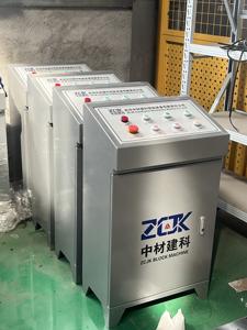 Macchina Semi-Automatica Portatile per la Produzione di Mattoni, Macchinario per Blocchi di Cemento Solidi e Forati - Product Image 4