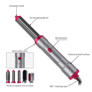 <span class=keywords><strong>Secador</strong></span> <span class=keywords><strong>de</strong></span> <span class=keywords><strong>Pelo</strong></span> Eléctrico 5 en 1 Listo para Enviar, Cepillo <span class=keywords><strong>de</strong></span> Aire Caliente, Rizador, <span class=keywords><strong>Secador</strong></span> y <span class=keywords><strong>Plancha</strong></span> <span class=keywords><strong>de</strong></span> <span class=keywords><strong>Pelo</strong></span> - Product Image 2