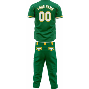 Vêtements de sport les plus populaires, respirants, service OEM, uniforme de baseball professionnel, fabrication au Pakistan, uniforme de baseball - Product Image 3