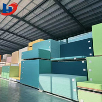Panneau acoustique moderne HENGJIU en PET coloré pour bureaux et salles de réunion, absorption acoustique murale, ignifuge, écologique, intérieur commercial