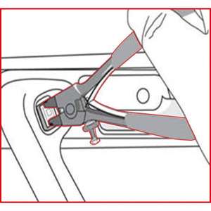 KS TOOLS-115,1305 Alicates de espejo externo para BMW - EAN 4042146631621 CARROCERÍA Y CHAPAS DE METAL - Product Image 3