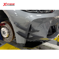 XTREME Ailerons avant en fibre de carbone sèche style AE pour pare-chocs avant BMW G80 G81 M3 G82 G83 M4