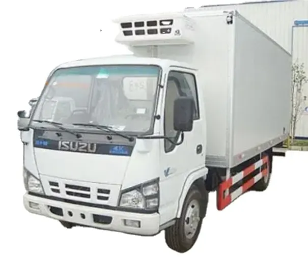 3 tonnes 5 tonnes 8 tonnes nouveau camion d'Isuzu avec le congélateur adapté aux besoins du client par usine réfrigérée à vendre