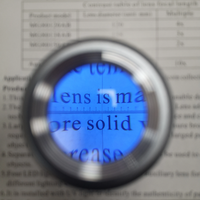 Loupe numérique portable 10X avec éclairage LED, loupe de bijoutier avec réticule interchangeable, échelle et champ de vision de 25 mm pour bijoux