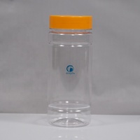Bouteilles en plastique PET de qualité alimentaire avec bouchon pour emballage cadeau de biscuits aux bonbons