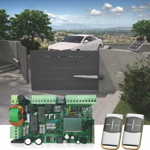 Carte de contrôle de porte battante électrique à double bras YET870-V2.0 AC24V 433MHz avec interface d'alarme et de lumière pour contrôle de code roulant de garage - Product Image 6