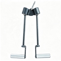 360 °   Poignée rotative pour lat pulldown avec grip magnétique, barre multifonction pour machine à lat pulldown haute et basse