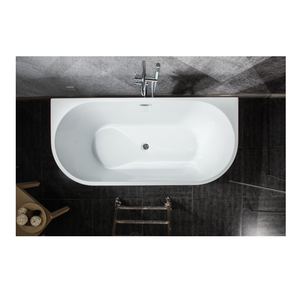 <span class=keywords><strong>Baignoire</strong></span> murale isolante en résine, pierre artificielle autoportante, livraison gratuite - Product Image 1