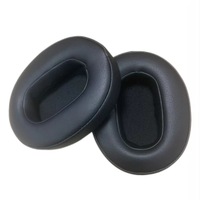 Ensemble d'accessoires PC personnalisés avec logo pour casque SONY WH-XB900N : coussinets supra-auriculaires et bandeau en éponge