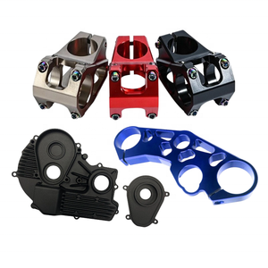 High Precision Custom Stainless Steel Motorcycle Parts Triple Tree Clamp Neck Stem <strong>Fork</strong> Yoke CNC Machining Wire EDM Broaching - Product Image 1