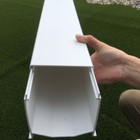 G & N – gouttières en PVC 110x110mm NFT, gouttières, gouttelettes, pour serre agricole, plantation de légumes à feuilles de CN;GUA 1.8mm - 2.0mm blanc