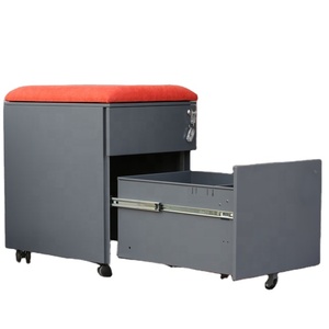Moderno dolap <span class=keywords><strong>demir</strong></span> dolap credenza basa mobile piedistallo in acciaio file storage cabinet piedistallo - Product Image 2