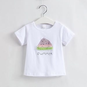 Conjuntos de ropa para niñas, ropa de marca para niñas, camisa estampada de verano, camiseta de manga corta + faldas, trajes con lazo, vestido de princesa de 2 uds., 2020 - Product Image 2