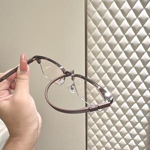 Monture de lunettes rectangulaire pour homme Danyang 20600, monture intégrale, verres en acrylique, style professionnel léger - Product Image 3