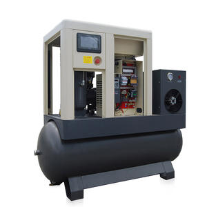 Xinlei מקצועי 10HP TD 7.5KW טנק רכוב בורג מדחס אוויר מכונה IP55 - Product Image 4