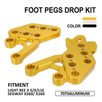 Support latéral réglable pour repose-pieds de moto électrique tout-terrain Surron Light Bee – Accessoires de remplacement pour repose-pieds (pièce de rechange)