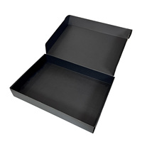 Boîte d'expédition en carton ondulé robuste FSC pour vêtements de luxe et articles en cuir, grande boîte d'expédition à 3-5 couches haute résistance