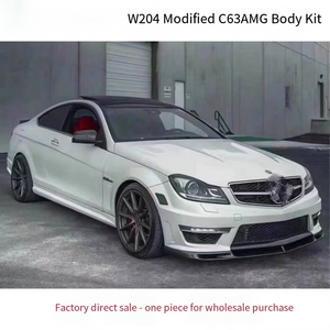 Veidt 11-14 für Mercedes-Benz C-Klasse W204 Modifizierter <span class=keywords><strong>C63AMG</strong></span> Großer Surround-Frontstoßfänger Heckstoßfänger Kühlergrill Stoßfänger-Karosserie-Kit - Product Image 5