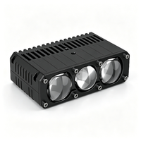 Luz LED para Parrilla de 140W 14000LM, Iluminación Auxiliar Externa con Lente Láser, Color Blanco, DC9-30V, Chip 3570, Lámpara de Conducción LED