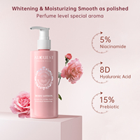 Vente en gros de lotion pour le corps au collagène biologique lait blanchissant éclaircissant pour peau noire de marque privée